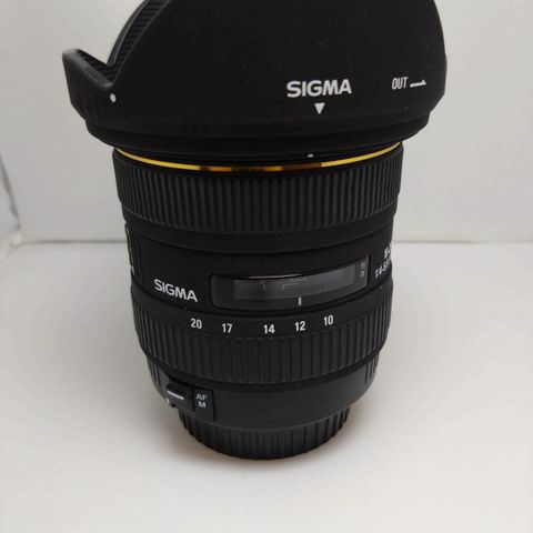 Sigma EX 10-20mm 1:4-5.6 DC HSM for Canon EF - Vidvinkel for Canon
