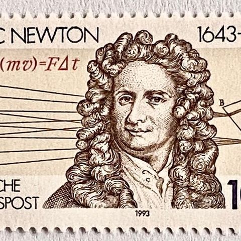 Tyskland 1993  Isaac Newton, Fysiker  AFA 2588  Postfrisk