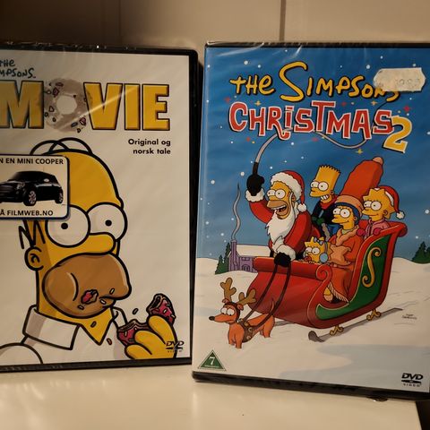 The Simpsons Movie og the Simpsons Christmas 2, NY!