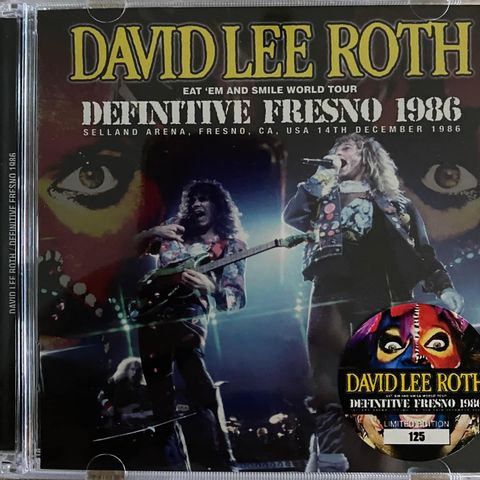 DAVID LEE ROTH - DEFINITIVE FRESNO 1986