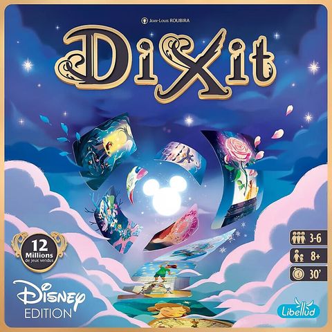 Dixit Disney Edition brettspill  inkl. 5 promokort - ny og plastforseglet