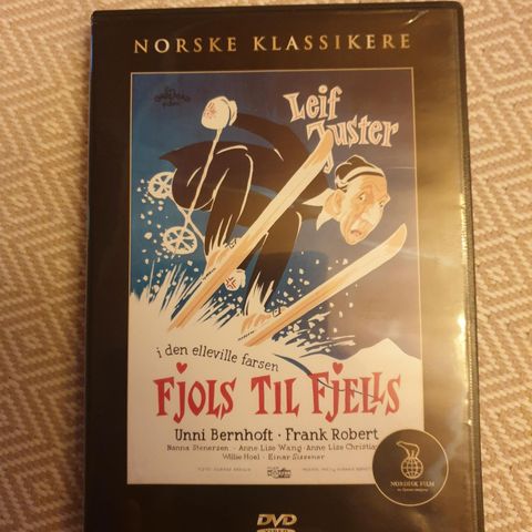 Strøken Norske klassikere ' Fjols til Fjells ' selges kr 250,-