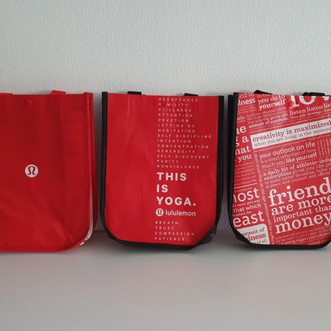 Lululemon shopping bags - som nye