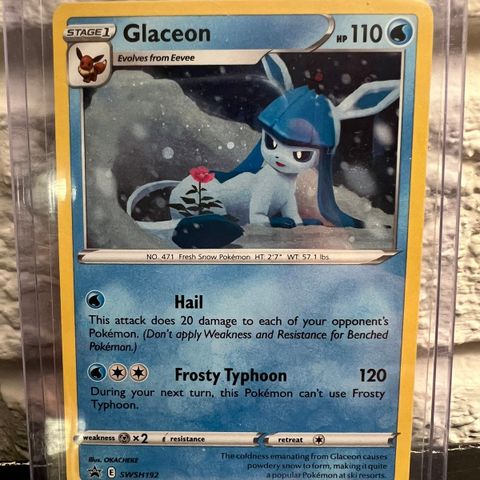 Glaceon SWSH192 - Pokemon TCG Black Star Promo (2022)