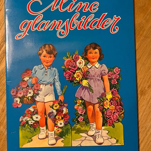 Ubrukt glansbildebok fra 80-tallet