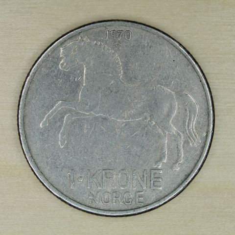 1 krone 1970 Norge   (1127)