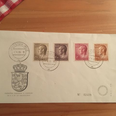 Førstedagsbrev fra 1966