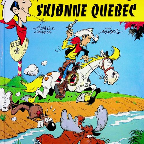 Lucky Luke 70 - Skjønne Quebec Seriesamlerklubben Hardcover