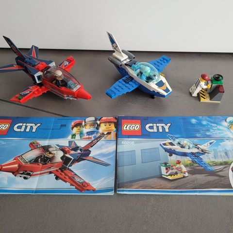 Lego City - to pakker med fly
