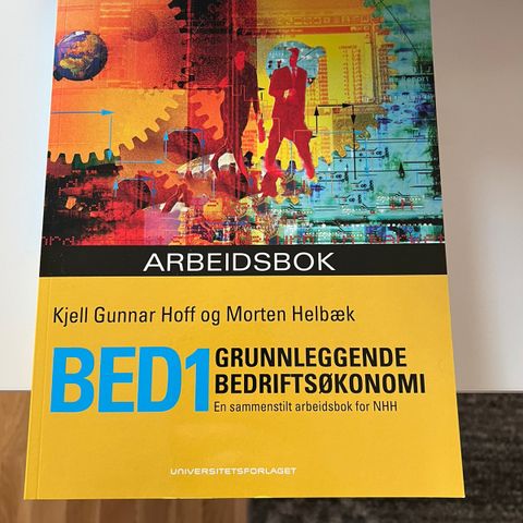 BED1 grunnleggende bedriftsøkonomi - ISBN - 9788215034591