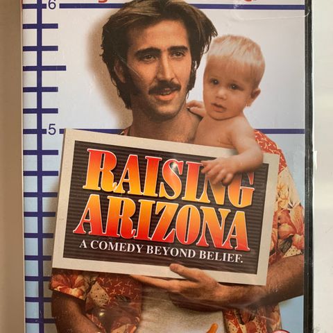 Raising Arizona (ny i plast), norsk tekst