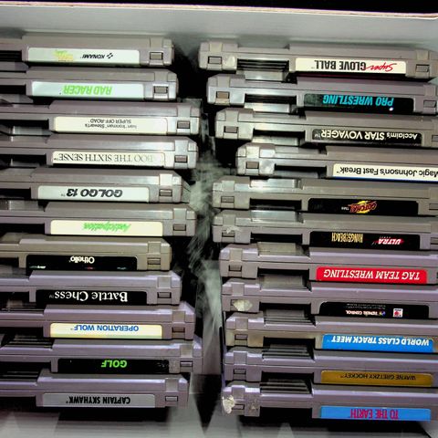 NES-spill USA versjon (NTSC)