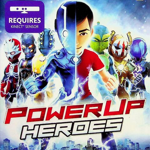 PowerUp Heroes Xbox 360 Kinect CIB