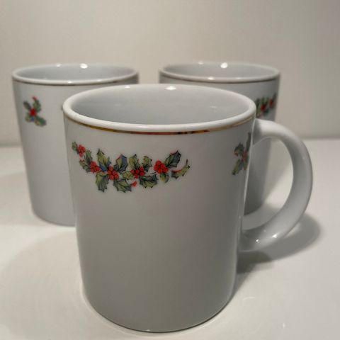 Kristorn Collection Kopper / Krus med julemotiv (3 stk)