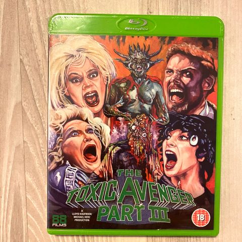 The Toxic Avenger III Blu-ray (88 Films) - uåpnet