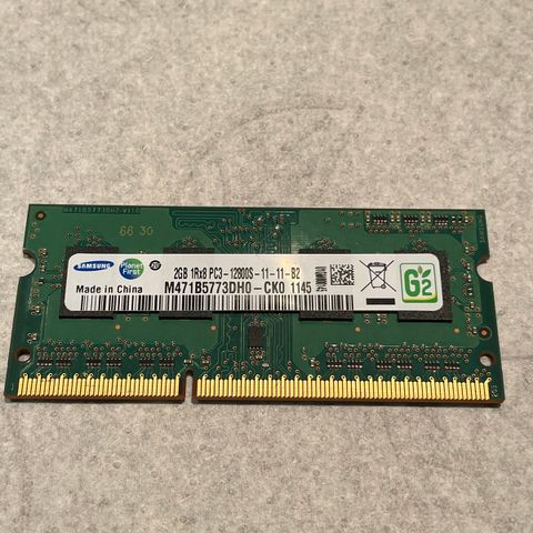 Samsung 2GB DDR3 Ram Memory