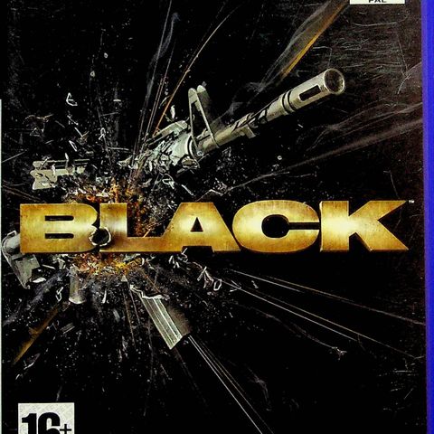 Black  Playstation 2 'Ripefritt' u/manual