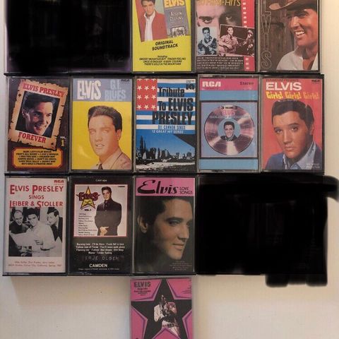 Elvis Presley kassetter