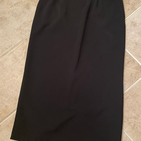 Svart pencil skirt