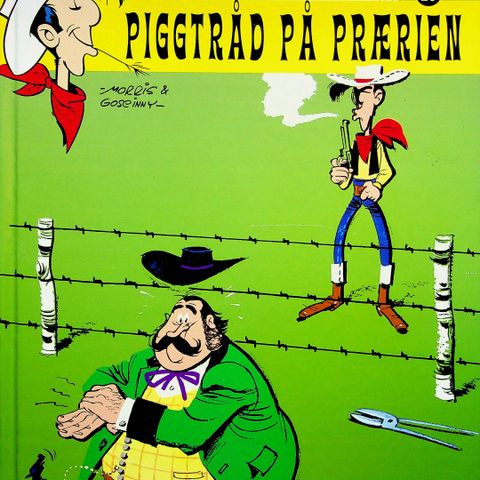 Lucky Luke 28 - Piggtråd på Prærien Seriesamlerklubben Hardcover