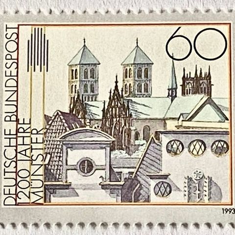 Tyskland 1993 Münster 1200 Anniversary AFA 2587 Postfrisk