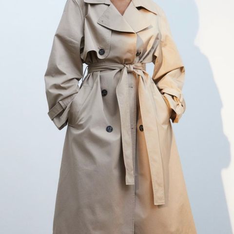 Ny beige trenchcoat fra H&M!