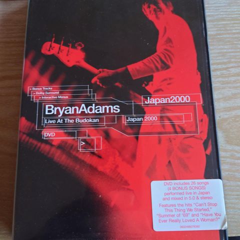 Bryan Adams Live at the Budokan Japan 2000