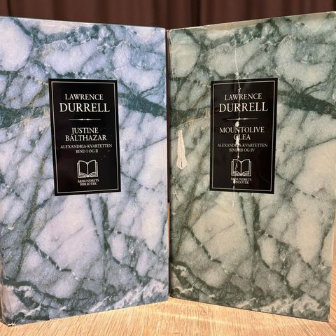 📚 Alexandria-kvartetten 1-4 - Lawrence Durrell 📚