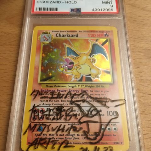 Pokémon TCG Charizard Base Set 4/102 Holo Unlimited Holo Rare