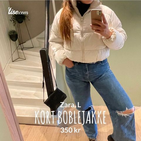 Kort boblejakke