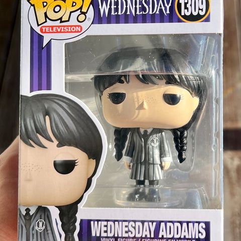 Funko Pop! Wednesday Addams in School Uniform | Wednesday (Netflix) (1309)