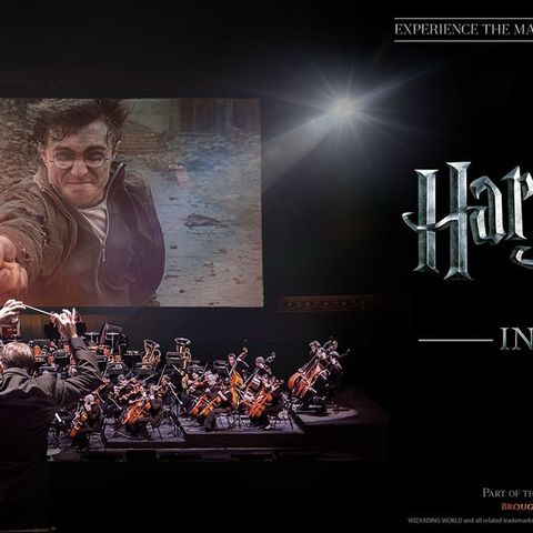 1 billett til Harry Potter Live Concert 26. okt - Første rad på galleriet!