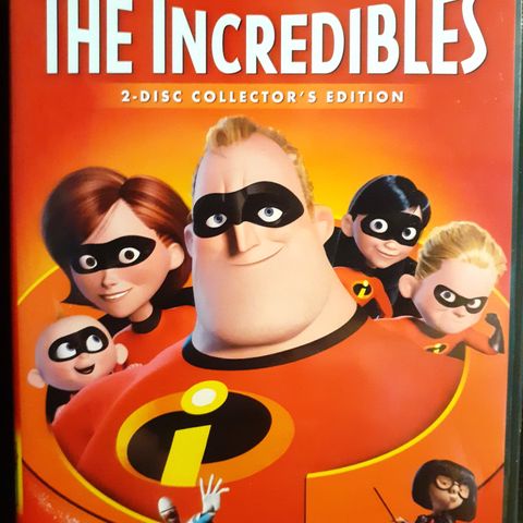 The Incredibles, sone 1, DVDx2