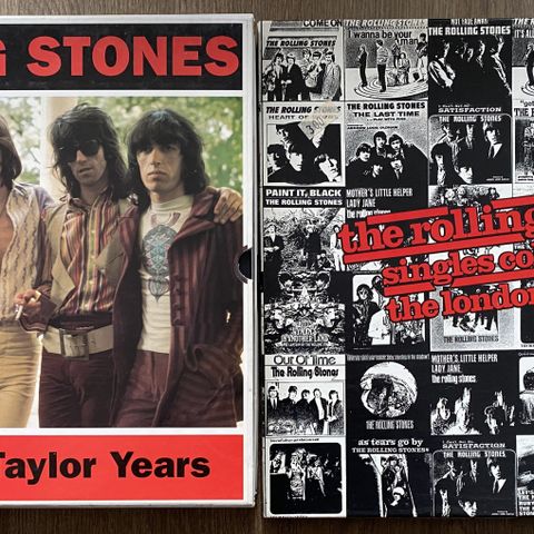 CD-boxer 2: Rolling Stones ; Mick Taylor Years 1969-1974 & Singles Collection
