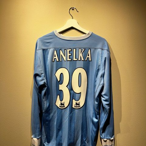 Manchester City 2003/04 - Anelka 39, vintage fotballdrakt
