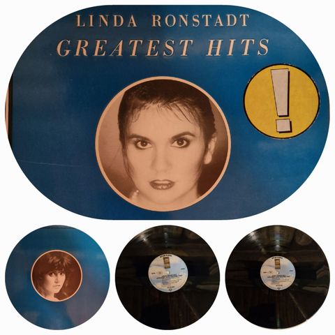 LINDA RONSTADT/GREATEST HITS "VOLUME TOW 1980 - VINTAGE/RETRO LP-VINYL (ALBUM)