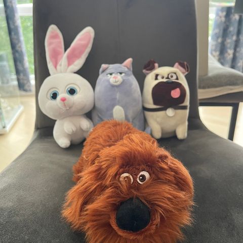 The secret life of pets TY beanies figurer. Samleobjekter.