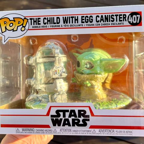 Funko Pop! The Child with Egg Canister | The Mandalorian | Star Wars (407)