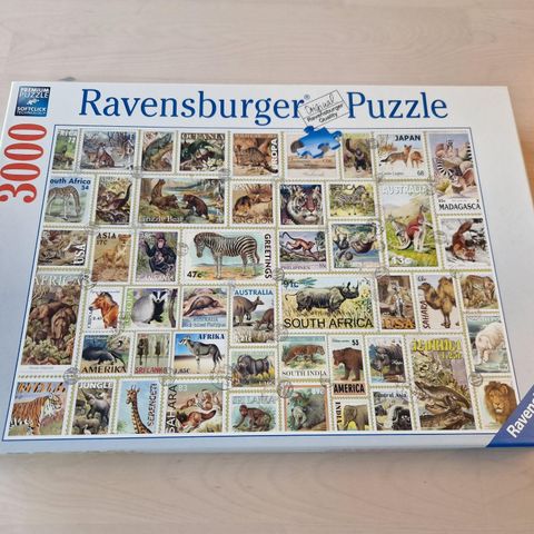 Puslespill RAVENSBURGER 3000 biter