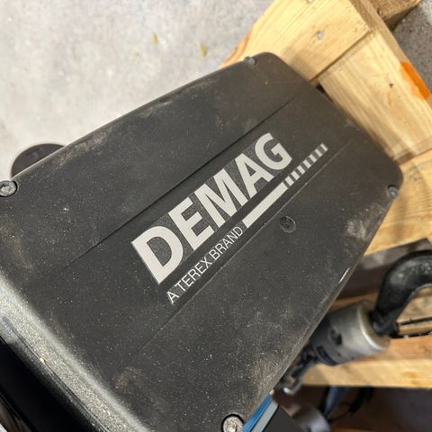 Demag kjettingtaljer 4 x WLL 1000kg