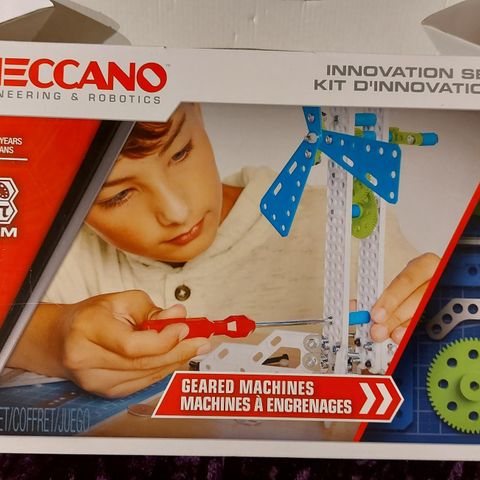 Meccano sett - vindmølle