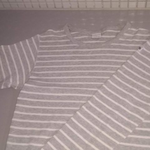 Klassisk stripete genser fra Polarn O. Pyret//økologisk bomull//str. S