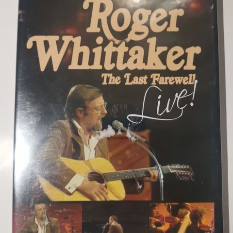 Roger Whittaker - The Last Farewell (DVD, i plast)