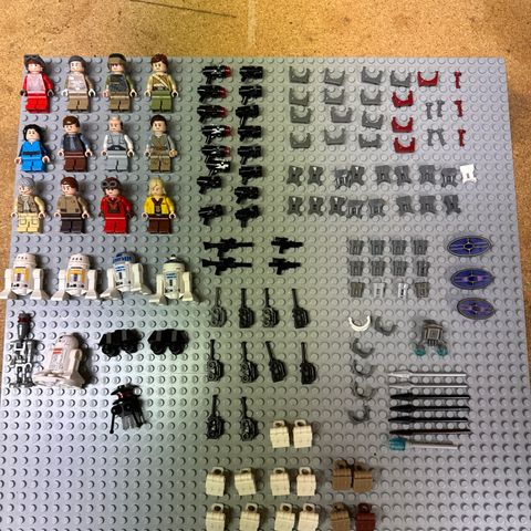 Lego star wars minifigurer