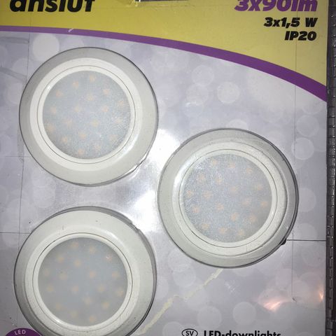 Anslut Led downlights