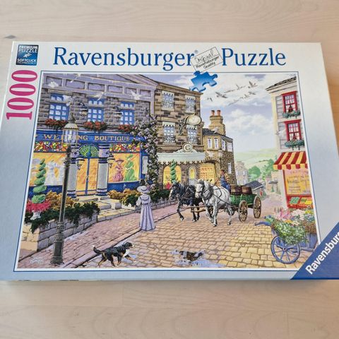 Puslespill RAVENSBURGER 1000 biter hestevogn