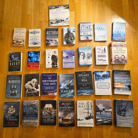 Arctic Expedition/Sea Adventure/Explorer/Surviving Non-Fiction Book Collection