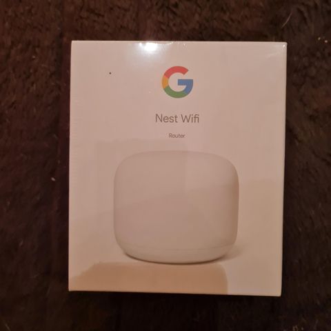 Google Nest Wifi - trådløs ruter