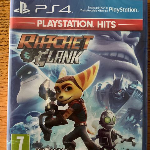 ps4 spill RATCHET & CLANK barn NY!