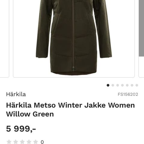 Härkila Metso Vinter Jakke til dame